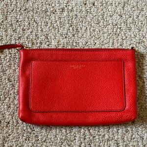 Tory Burch Vibrant Red Wristlet